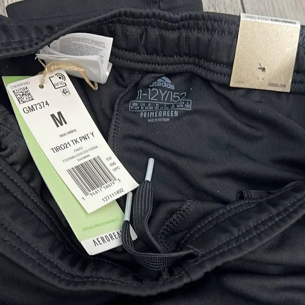 Trio 21 Track Pants Black M (11-12Y)